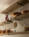 Reclaimed Chunky Kitchen Shelfs