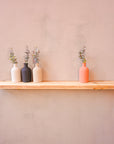 Reclaimed Rustic Floating Narrow Shelf Kit (110mm width)