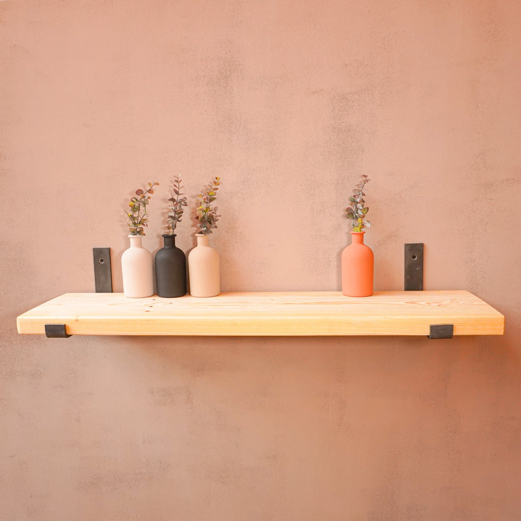 New Wooden Shelf Kit (225mm width) - Hanging Bracket