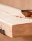 New Chunky Wooden Shelf Kit (225mm width) - Propped Bracket