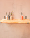 Reclaimed Rustic Deep Shelf Kit (300mm width) - Hanging Bracket