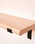 New Wooden Picture Shelf Kit (225mm width) - Propped Bracket