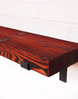 New Chunky Wooden Shelf Kit (225mm width) - Propped Bracket