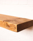 Chunky reclaimed scaffold board with antique danish oil