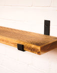 Reclaimed Rustic Radiator Picture Shelf Kit (165mm width) - Hanging Bracket