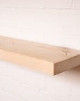 New scaffolding board hand sanded shelf