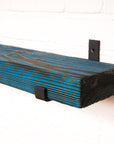 Reclaimed Rustic Chunky Radiator Shelf Kit (165mm width) - Hanging Bracket