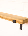 Reclaimed Rustic Narrow Shelf Kit (110mm width) - Propped Bracket