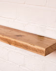 Reclaimed Rustic Floating Narrow Picture Shelf Kit (110mm width)