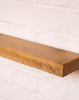 Reclaimed Rustic Floating Narrow Picture Shelf Kit (110mm width)