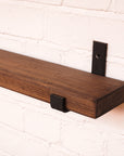 Reclaimed Rustic Narrow Shelf Kit (110mm width) - Hanging Bracket