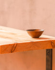 Reclaimed Rustic Chunky Wooden Shelf Kit (225mm width) - Propped Bracket