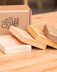Reclaimed machine sanded samples