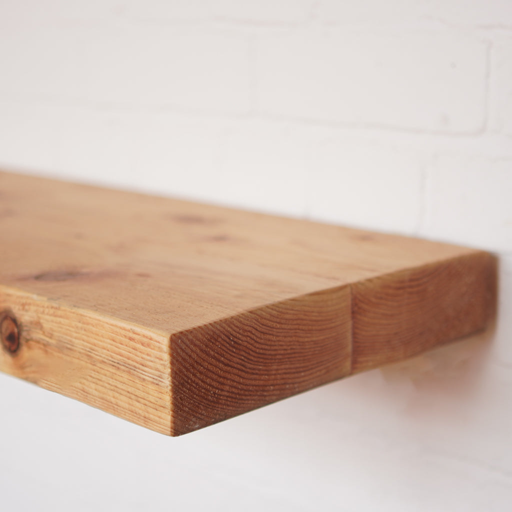 Jointed reclaimed scaffold boards in chunky option