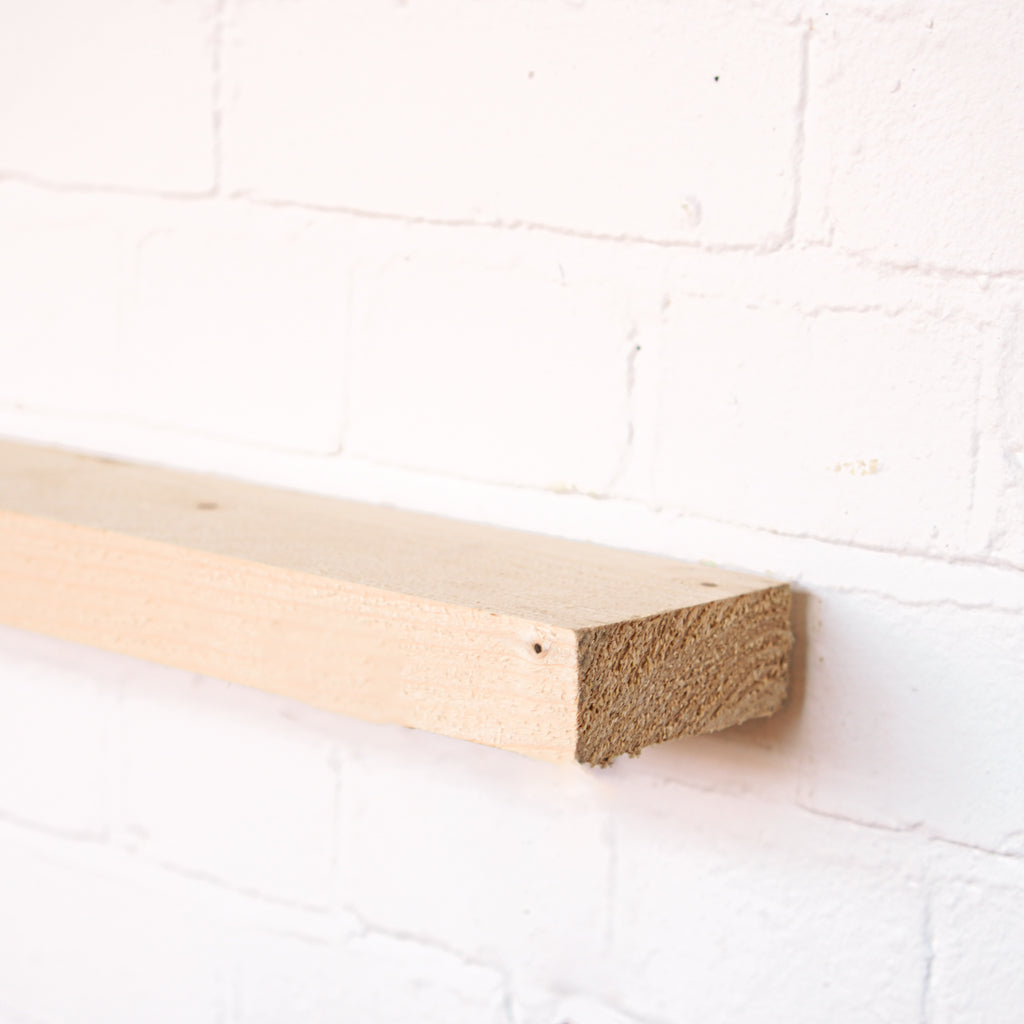 New narrow scaffolding board unsanded ripped to 100mm in width