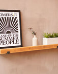 New Wooden Floating Picture Shelf Kit (225mm width)