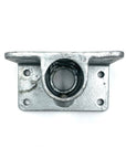 Metal bracket base plate to take sleep poles and tubes.