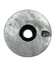 Floor socket base plate for metal tubes for scaffold