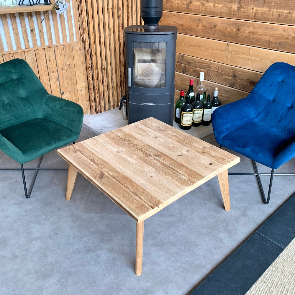 Coffee table in The Scaff Shop show room
