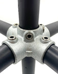 Scaffold Tube Clamp - 4 Way Centre Cross + Upright (STC-158)