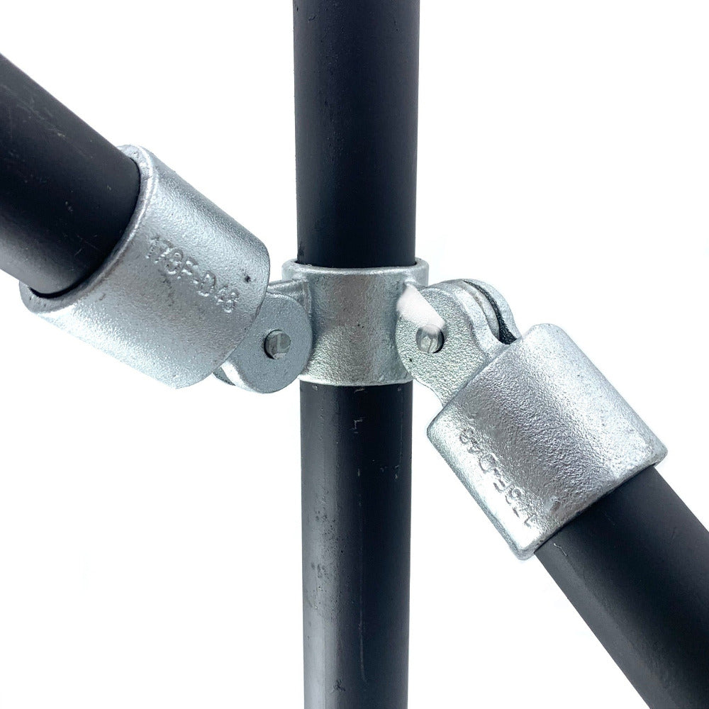 Scaffold Tube Clamp - 90 Degree Corner Double Swivel Connector (STC-168)
