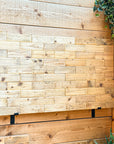 Antique wooden brick