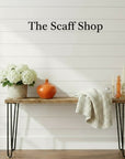 Rustic Wood Console Table (Rounded End)