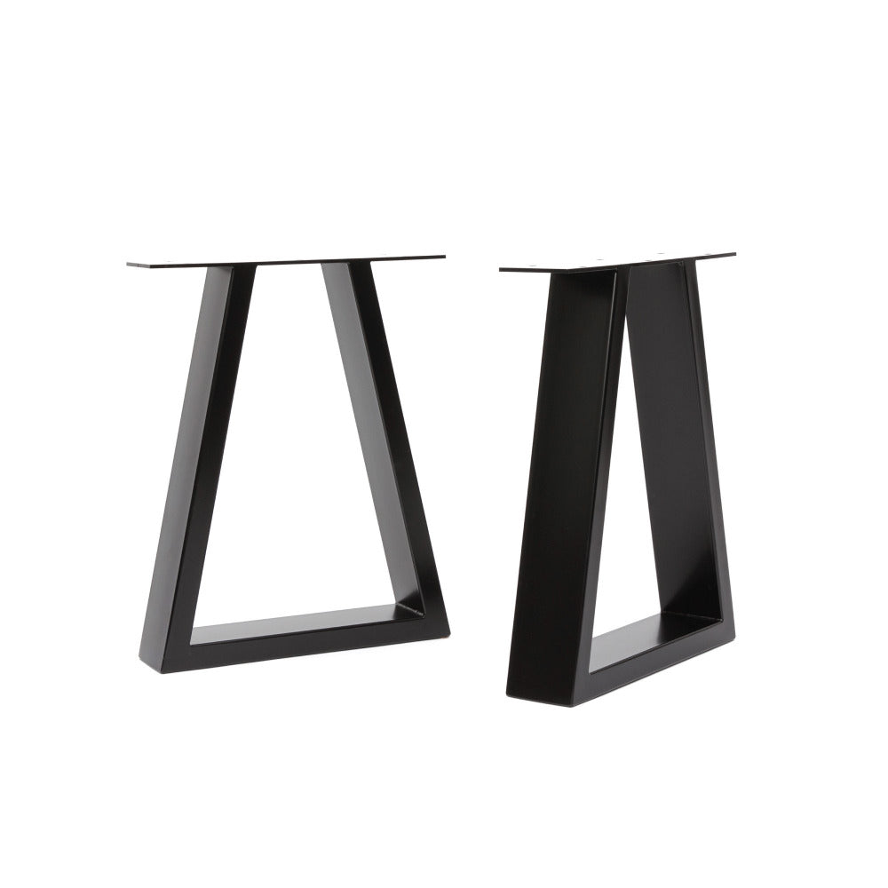 Box section legs made in a bench size to match table