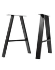 A-shaped heavy duty industrial steel legs for tables and benches