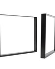 Square Steel Chunky Table Legs in black