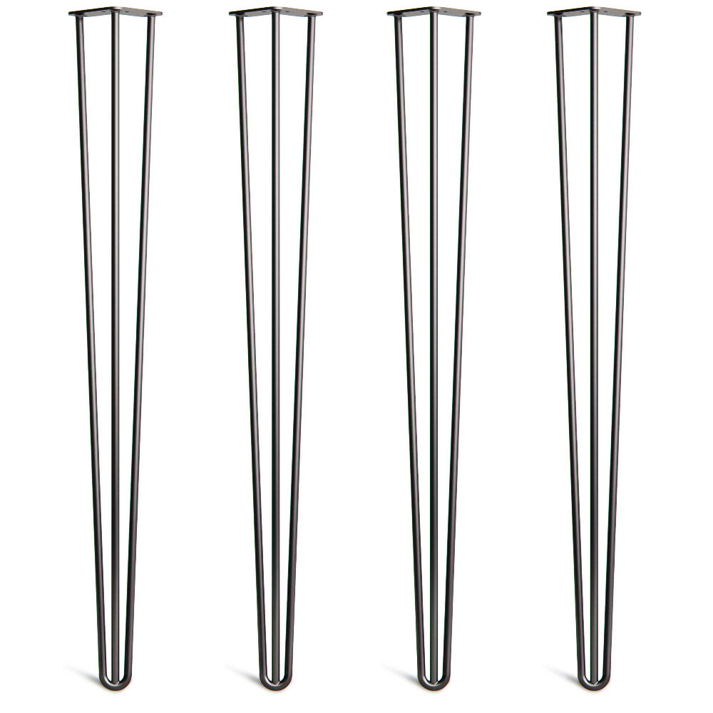 Hairpin legs in black for Counter tops and Bars