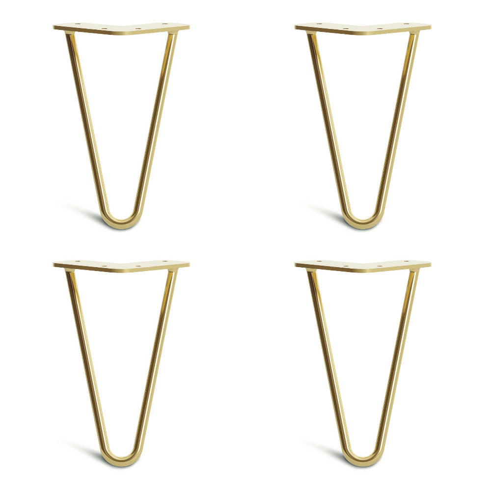 20cm 8inch legs in brass colour