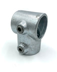 Perpendicular connection for two metal bars