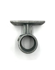 Metal bracket to attach scaffold tuning horizontally to wall