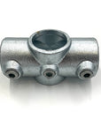 Frame pole connectors for scaffold tubes