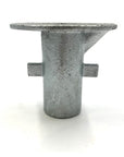 Sub ground metal fixing kit for scaffold tube