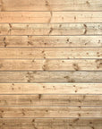 Oiled and sanded new scaffold boards give a sturdy and insulated finish