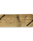 Reclaimed timber serving board with handles