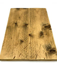 Connected scaffold boards with join in middle to give two times the width