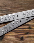Scaffold Board Band End embossed with Scaff Shop