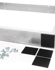 Industrial table legs complete with screws and floor protectors