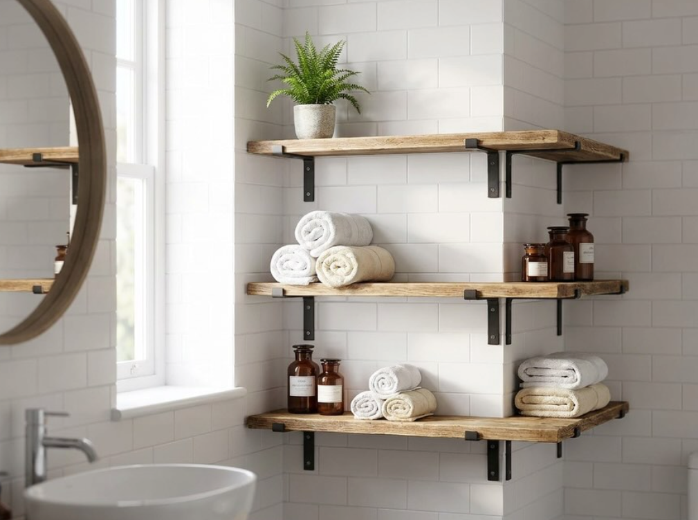 Open Shelving & Industrial Interior Design: How & Why It Works So Well