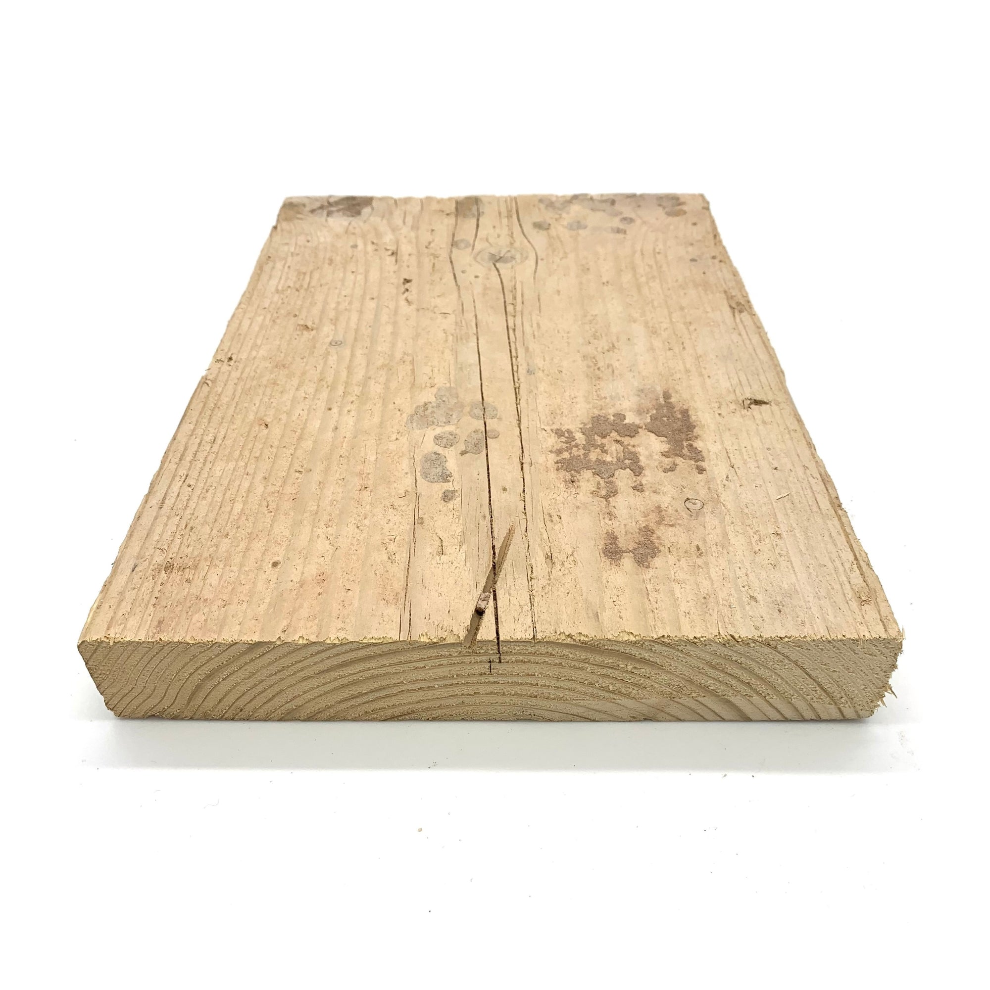 Raw unsanded scaffold board