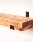 Reclaimed Rustic Chunky Radiator Shelf Kit (165mm width) - Hanging Bracket