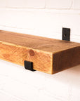Reclaimed Rustic Chunky Radiator Shelf Kit (165mm width) - Hanging Bracket