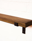 Reclaimed Rustic Narrow Picture Shelf Kit (110mm width) - Propped Bracket