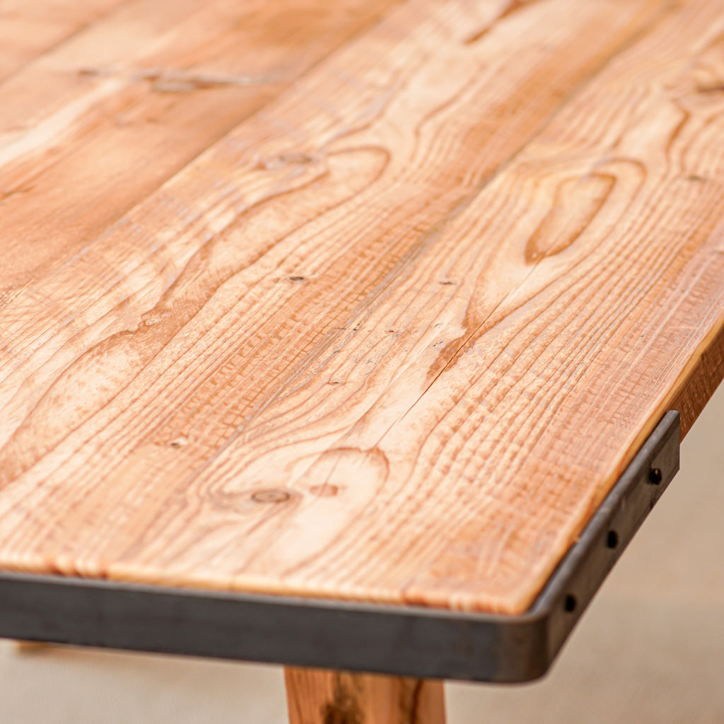 Reclaimed Scaffold Board Dining Table Top - All sizes