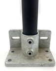 Scaffold Tube Clamp - Base Flange With Kick Plate Fixing (STC-142)