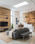 Pallet Wood Wall Cladding Packs - Sold by Square Metre - Free Delivery