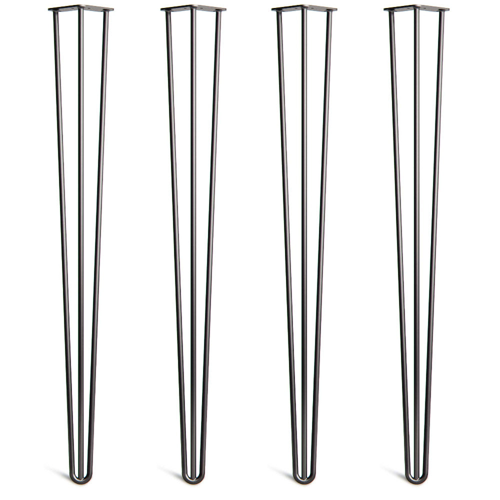 Hairpin legs in black for Counter tops and Bars 